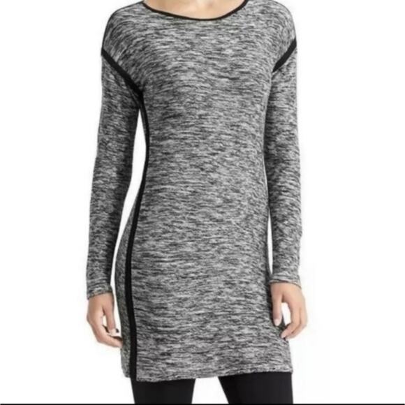 Athleta Marled Sweater Athletic Tunic Dress size Medium - Picture 4 of 12